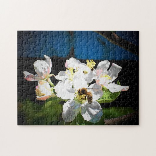 リンゴの木を見る ジグソーパズル (横)