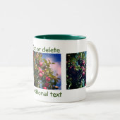 リンゴの木自然撮影パーソナライズされた ツートーンマグカップ (正面右)