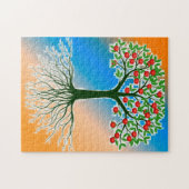 リンゴの木 ジグソーパズル (横)