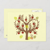 リンゴの木 ポストカード (正面/裏面)