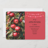 リンゴの木 招待状 (正面)