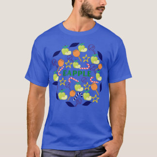 リンゴの緑のりんごキャンディー Tシャツ