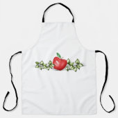 リンゴの緑 エプロン (正面)