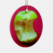 リンゴの緑 セラミックオーナメント (右)