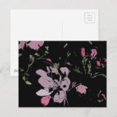 リンゴの花がインクで咲く ポストカード (正面/裏面)