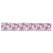 リンゴの花とグリーン ロングテーブルランナー (横)