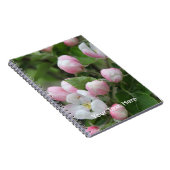 リンゴの花と葉緑 ノートブック (右側)