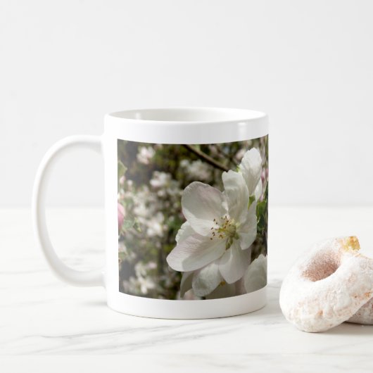 リンゴの花のマグカップ コーヒーマグカップ (ドーナツ)