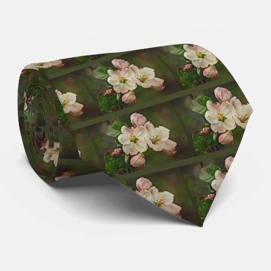 リンゴの花の時期 ネクタイ (ロール)