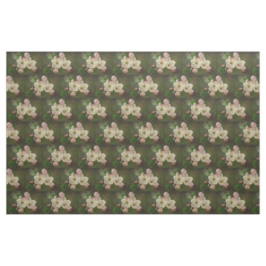 リンゴの花の時期 ファブリック (ファットクウォーター)