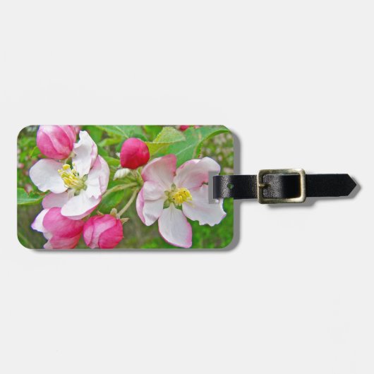 リンゴの花の時期 ラゲッジタグ (正面横)