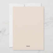 リンゴの花の枝の近くに小さな鳥が二羽 シーズンカード (裏面)