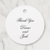 リンゴの花の水色の結婚茎 フェイバータグ (裏面)