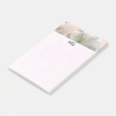 リンゴの花の白い写真 ポストイット (アングル)