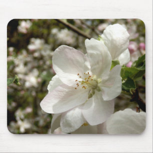 リンゴの花マウスマット マウスパッド