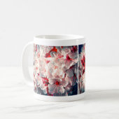 リンゴの花春マグ コーヒーマグカップ (正面左)