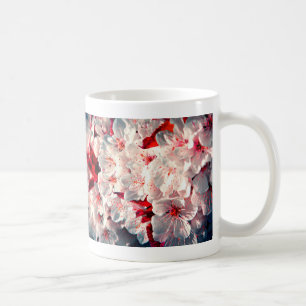 リンゴの花春マグ コーヒーマグカップ