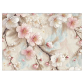 リンゴの花枝 テーブルクロス (正面(横))