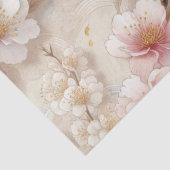 リンゴの花枝 薄葉紙 (詳細)