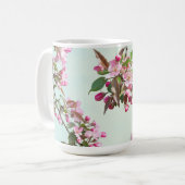 リンゴの花2 コーヒーマグカップ (正面左)