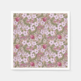 リンゴの花 - ウェディング コックテイル ナプキン スタンダードカクテルナプキン