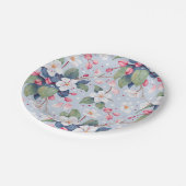 リンゴの花（オイスター湾） ペーパープレート (アングル)