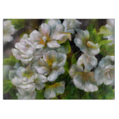 リンゴの花 カッティングボード (正面)