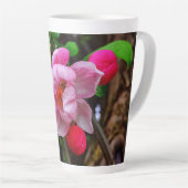 リンゴの花 カフェラテマグ (右アングル)