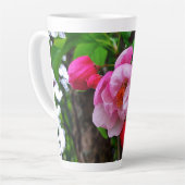 リンゴの花 カフェラテマグ (左アングル)