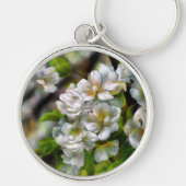 リンゴの花 キーホルダー (正面)