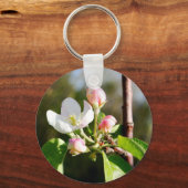 リンゴの花 キーホルダー (正面)