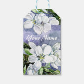 リンゴの花 ギフトタグ (正面)