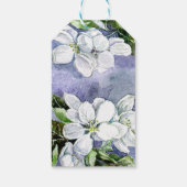 リンゴの花 ギフトタグ (裏面)