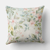 リンゴの花 クッション (裏面)