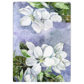 リンゴの花 クリップボード (裏面)