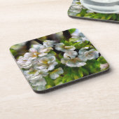 リンゴの花 コースター (左側)