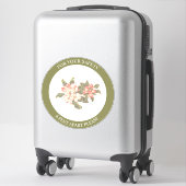 リンゴの花 |ソーシャル配布用フロアステッカー シール (スーツケース)