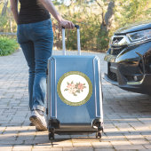 リンゴの花 |ソーシャル配布用フロアステッカー シール (スーツケースインサイチュ)