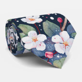 リンゴの花(タンガロア) ネクタイ (ロール)