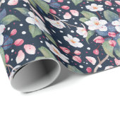 リンゴの花（タンガロア） ラッピングペーパー (ロールコーナー)