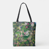 リンゴの花 トートバッグ (裏面)