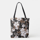 リンゴの花 トートバッグ (裏面)