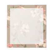 リンゴの花 ノートパッド (正面)