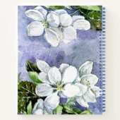 リンゴの花 ノートブック (裏面)