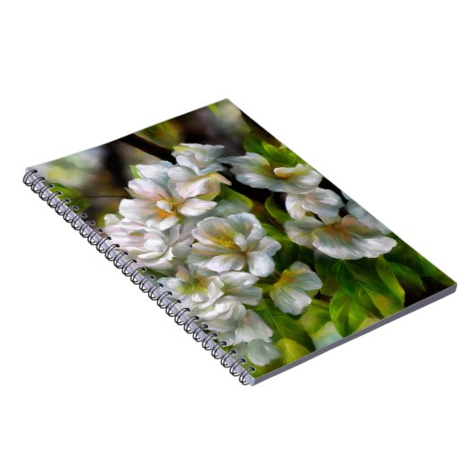 リンゴの花 ノートブック (右側)