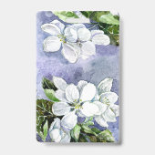 リンゴの花 バッジ (裏面)