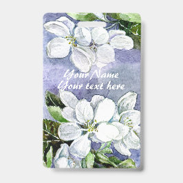 リンゴの花 バッジ