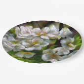 リンゴの花 ペーパープレート (アングル)