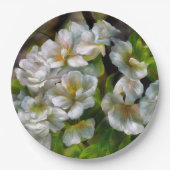 リンゴの花 ペーパープレート (正面)