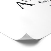 リンゴの花 ポスター (角)